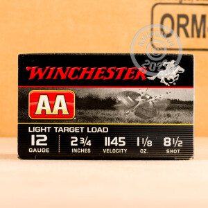 Photograph of Winchester 12 Gauge #8.5 shot for sale at AmmoMan.com
