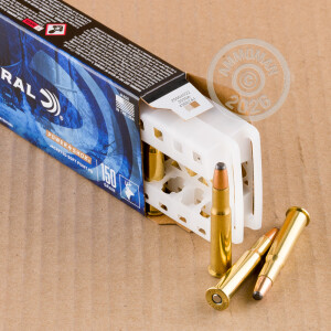 Photo detailing the 30-30 FEDERAL POWER-SHOK 150 GRAIN SP (20 ROUNDS) for sale at AmmoMan.com.
