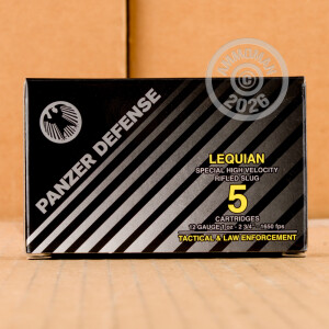  Rifled Slug shotgun rounds for sale at AmmoMan.com - 250 rounds.