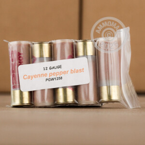 Great ammo for home protection, less lethal purposes, these Precision Gun Works rounds are for sale now at AmmoMan.com.