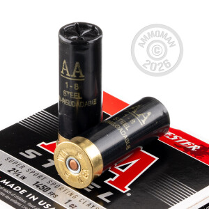 Photograph showing detail of 12 GAUGE WINCHESTER AA STEEL 2-3/4" 1 OZ. #8 STEEL SHOT (250 ROUNDS)
