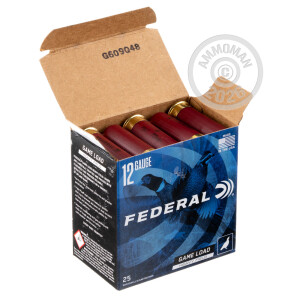 Image of 12 GAUGE FEDERAL GAME SHOK 2 3/4" 1 1/4 OZ #6 LEAD SHOT GAME LOAD (25 ROUNDS)