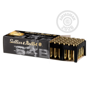 Photo detailing the 38 SPECIAL SELLIER & BELLOT 158 GRAIN FMJ (1000 ROUNDS) for sale at AmmoMan.com.