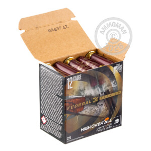 Image of the 12 GAUGE FEDERAL HIGH OVER ALL 2-3/4" 1 OZ. #8.5 SHOT (25 ROUNDS) available at AmmoMan.com.