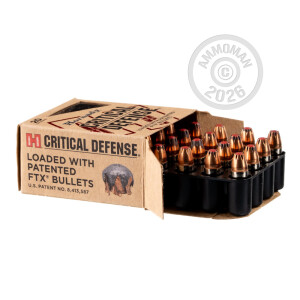Photo of 30 Super Carry flex tip technology ammo by Hornady for sale at AmmoMan.com.