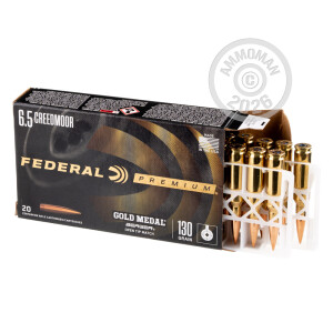 Image detailing the brass case on the Federal ammunition.