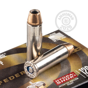 Photograph showing detail of 38 SPECIAL +P FEDERAL HYDRA-SHOK 129 GRAIN JHP (20 ROUNDS)
