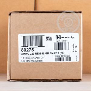 Image of 223 Remington rifle ammunition at AmmoMan.com.