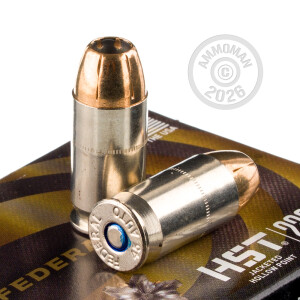 Image of the 45 ACP FEDERAL HST 230 GRAIN JHP (20 ROUNDS) available at AmmoMan.com.