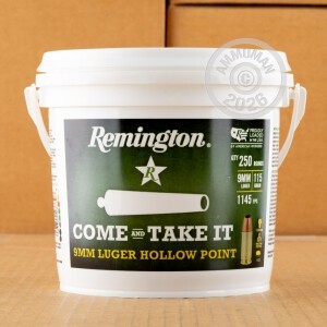 Image of the 9MM REMINGTON UMC 115 GRAIN JHP (1000 ROUNDS) available at AmmoMan.com.