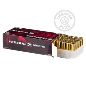 Photograph showing detail of 45 LONG COLT FEDERAL AMERICAN EAGLE 225 GRAIN JSP (50 ROUNDS)
