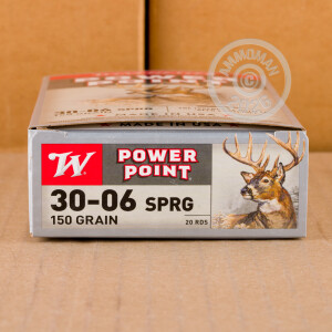 Image of the .30-06 SPRINGFIELD WINCHESTER SUPER-X 150 GRAIN SP (20 ROUNDS) available at AmmoMan.com.