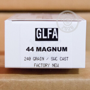 Image of the .44 MAGNUM GREAT LAKES  240 GRAIN LSWC (50 ROUNDS) available at AmmoMan.com.