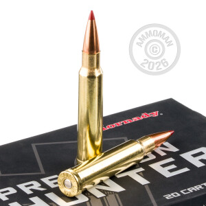 Photograph showing detail of 338 WIN MAG HORNADY PRECISION HUNTER 230 GRAIN ELD-X (20 ROUNDS)