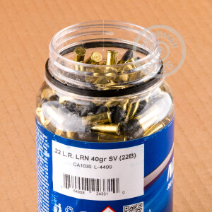 Photograph showing detail of 22 LR MAGTECH 40 GRAIN LRN (500 ROUNDS)