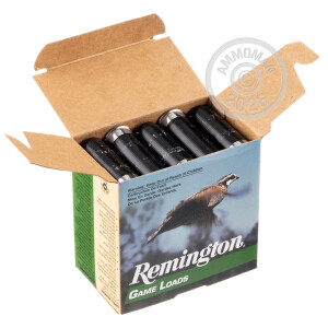 Photograph showing detail of 12 GAUGE REMINGTON GAME LOADS 2-3/4" 1 OZ. #7.5 SHOT (25 ROUNDS)
