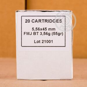 Image detailing the brass case on the Prvi Partizan ammunition.