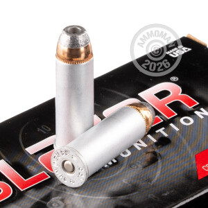 An image of 44 Remington Magnum ammo made by Blazer at AmmoMan.com.