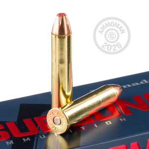 Photo detailing the 45-70 GOVERNMENT HORNADY SUBSONIC 410 GRAIN SUB-X (200 ROUNDS) for sale at AmmoMan.com.