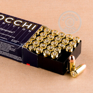 A photograph of 50 rounds of 230 grain .45 Automatic ammo with a TMJ bullet for sale.