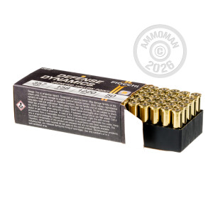 Photo detailing the 357 MAGNUM FIOCCHI 158 GRAIN JHP (1000 ROUNDS) for sale at AmmoMan.com.