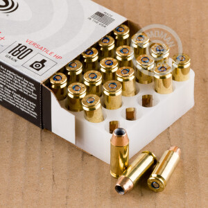 Image of the 10MM FEDERAL TRAIN + PROTECT 180 GRAIN JHP (50 ROUNDS) available at AmmoMan.com.