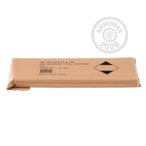 Image of 380 ACP PMC BRONZE BATTLE PACK 90 GRAIN FMJ (900 ROUNDS)