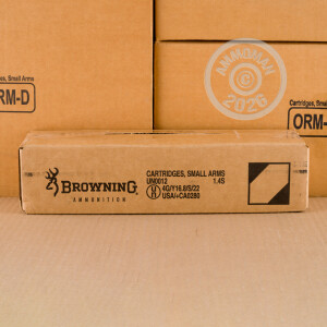 A photograph of 20 rounds of 230 grain .45 Automatic ammo with a JHP bullet for sale.