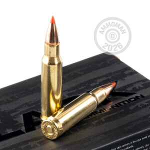 Image of the 6.8 SPC HORNADY BLACK 110 GRAIN V-MAX (20 ROUNDS) available at AmmoMan.com.