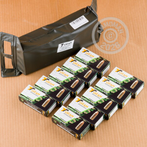 Image of the 9MM TURAN BATTLE PACK 124 GRAIN FMJ (500 ROUNDS) available at AmmoMan.com.