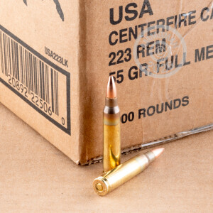 Image of 223 Remington rifle ammunition at AmmoMan.com.
