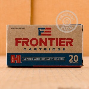 Image detailing the brass case on the Hornady ammunition.