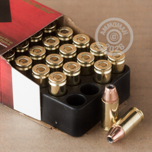 Image of the 9MM +P LUGER BLACK HILLS 115 GRAIN JHP (20 ROUNDS) available at AmmoMan.com.