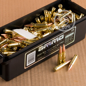 Image of 300 AAC Blackout rifle ammunition at AmmoMan.com.