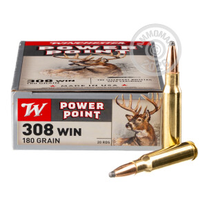 Image of 308 WIN WINCHESTER SUPER-X 180 GRAIN POWER-POINT SP (200 ROUNDS)
