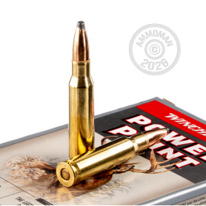 Photograph showing detail of 308 WIN WINCHESTER SUPER-X 180 GRAIN POWER-POINT SP (200 ROUNDS)