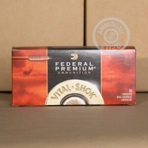 Photograph showing detail of 300 H&H FEDERAL VITAL-SHOK 180 GRAIN JHP (20 ROUNDS)