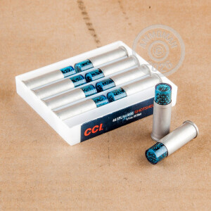 Photo of 44 Remington Magnum #9 shot ammo by CCI for sale at AmmoMan.com.