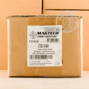 Image of .40 S&W MAGTECH FIRST DEFENSE 130 GRAIN SCHP (20 ROUNDS)