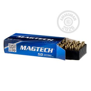 Photo detailing the 25 ACP MAGTECH 50 GRAIN FMJ (50 ROUNDS) for sale at AmmoMan.com.