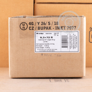 An image of 9mm Luger ammo made by Speer at AmmoMan.com.