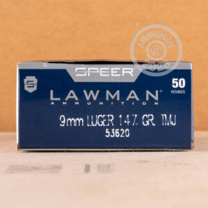 Photo of 9mm Luger TMJ ammo by Speer for sale at AmmoMan.com.