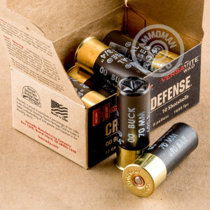 Photograph showing detail of 12 GAUGE HORNADY CRITICAL DEFENSE 2-3/4" 00 BUCKSHOT (100 ROUNDS)