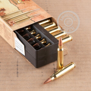 Image of 5.56x45mm rifle ammunition at AmmoMan.com.