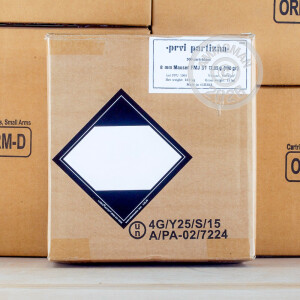 Image of 8mm Mauser JS ammo by Prvi Partizan that's ideal for training at the range.
