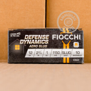 Photograph of Fiocchi 12 Gauge Rifled Slug for sale at AmmoMan.com