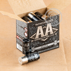Image of the 12 GAUGE WINCHESTER AA DIAMOND GRADE 2-3/4" 1 OZ. #7.5 SHOT (250 ROUNDS) available at AmmoMan.com.