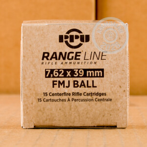 Photo detailing the 7.62X39 PRVI PARTIZAN 123 GRAIN FMJ (930 ROUNDS) for sale at AmmoMan.com.