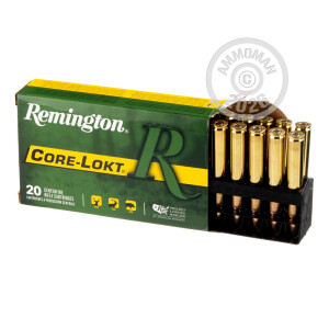 Image of 30-06 SPRINGFIELD REMINGTON CORE-LOKT 165 GRAIN PSP (20 ROUNDS)