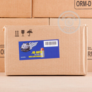 An image of .45 Automatic ammo made by Silver Bear at AmmoMan.com.